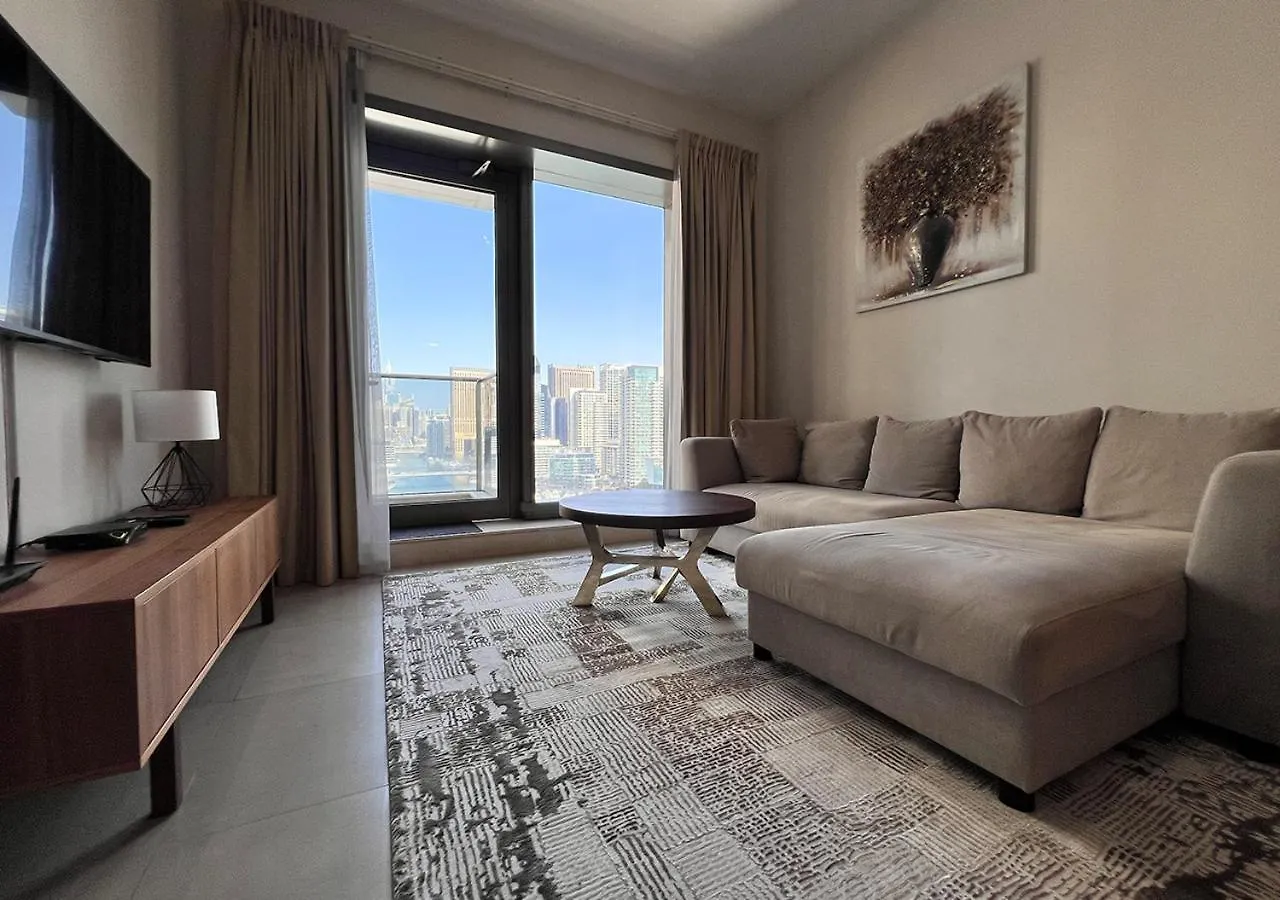 Elegant 1 Bedroom At Sparkle Tower Dubai Marina