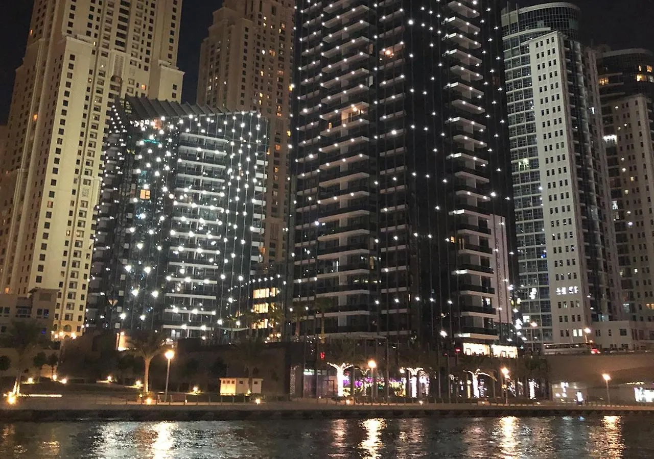 公寓 Elegant 1 Bedroom At Sparkle Tower Dubai Marina 阿拉伯联合酋长国